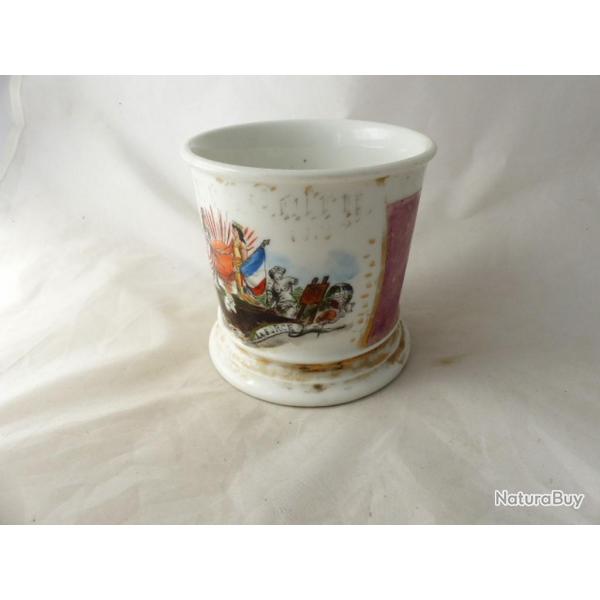 Tasse de rasage entente Franco Amricaine 1913 Limoges T & V