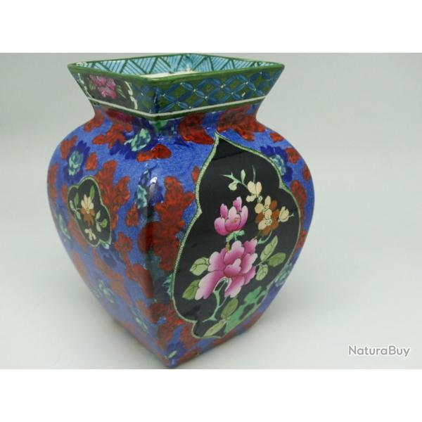 Vase cramique JAP Leighton Pottery B & L B.  Art de la table