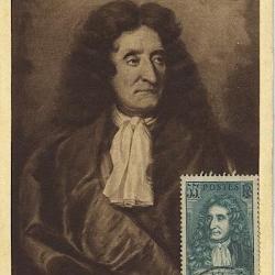 Carte-maximum France n° 397 - Jean de la Fontaine