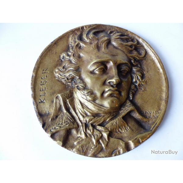Mdaillon Klber 1831 par Pierre Jean David d'Angers (1788 - 1856)