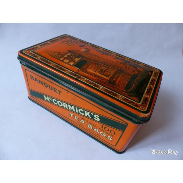 Boite tea bags McCormick's Banquet