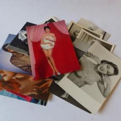 CPA lot de 16 cartes postale Pin-up