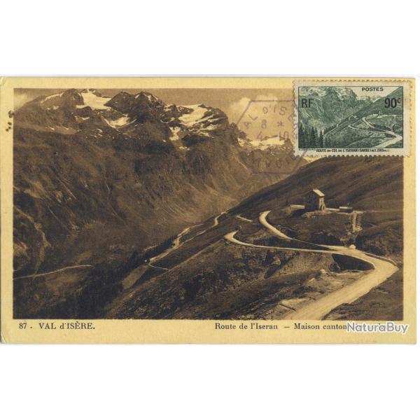 Carte-maximum France n 358 - Col de l'Iseran