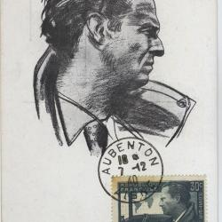 Carte-maximum France n° 337- Jean Mermoz