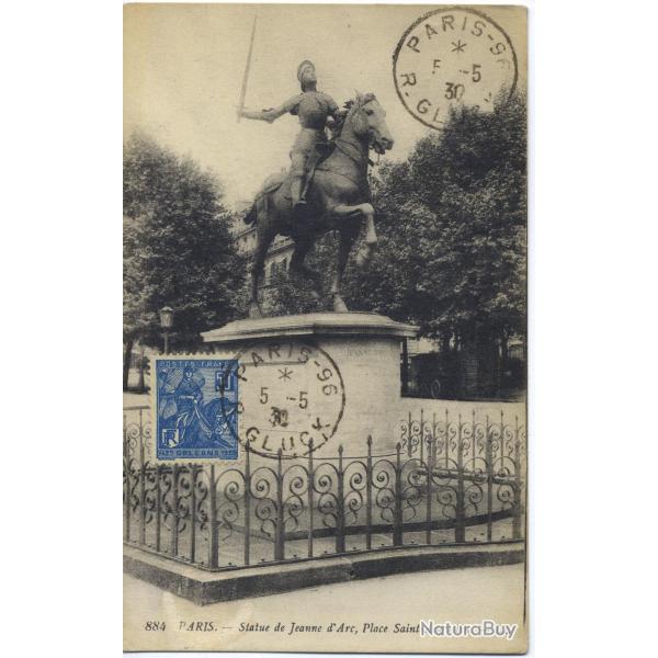 Carte-maximum France n 257 - Jeanne d'Arc