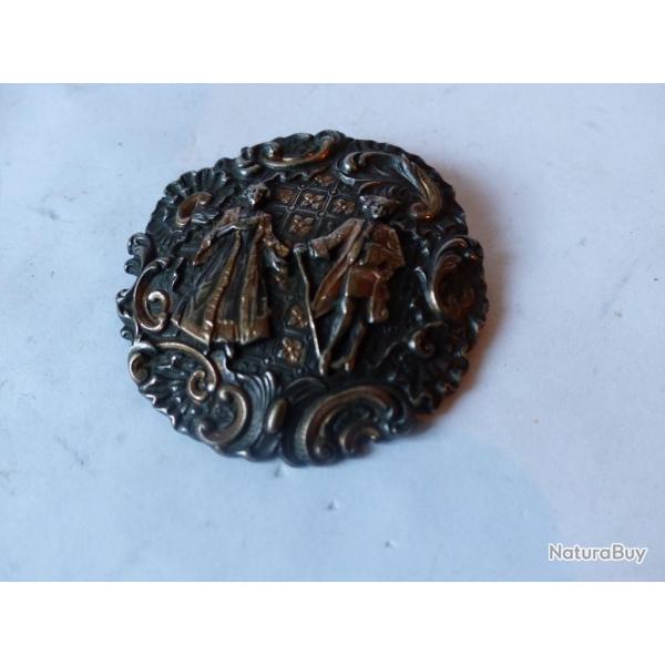 Grand  bouton XIXe sicle Napolon III