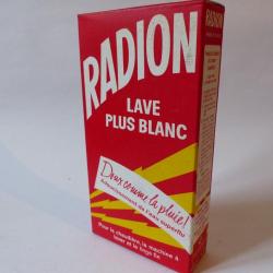 Ancien paquet de lessive RADION