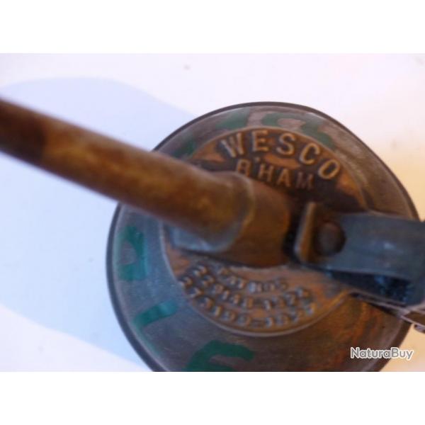 Burette ancienne WESCO Bham mecanique science et technique