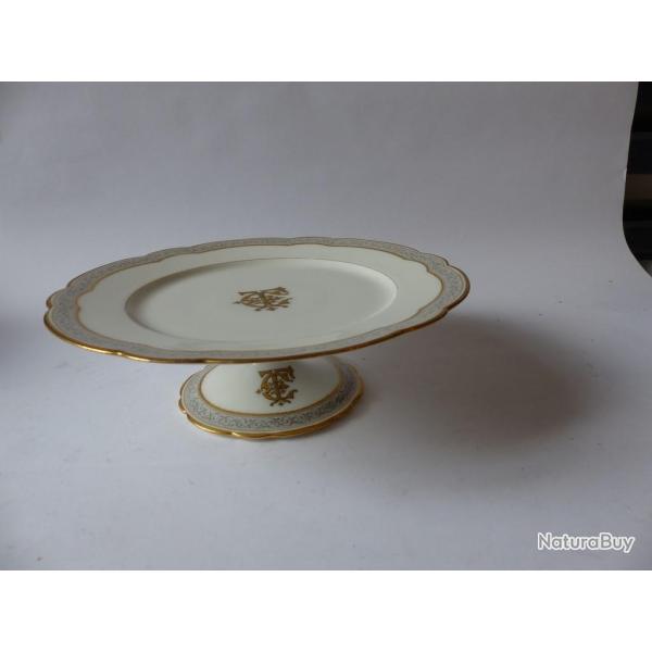 Coupe a ptisseries porcelaine  Grand dpot rue Drouot  TC