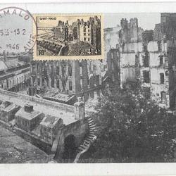 Carte-maximum France n° 747 - Saint-Malo