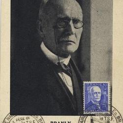 Carte-maximum France n° 599 - Branly