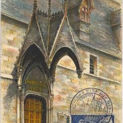 Carte-maximum France n° 583 - Hôtel Dieu de Beaune
