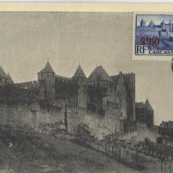 Carte-maximum France n° 490 - Carcassonne