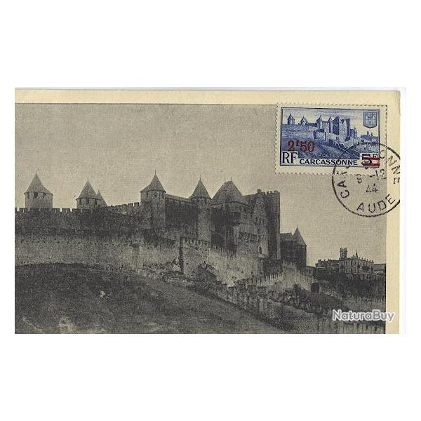 Carte-maximum France n 490 - Carcassonne
