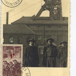 Carte-maximum France n° 489 -Mineurs