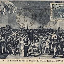 Carte-maximum France n° 444 - Serment du jeu de Paume