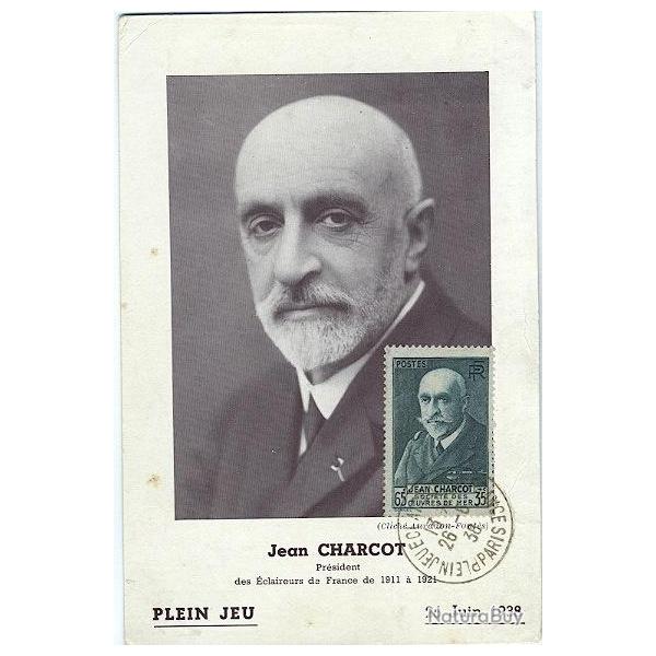 Carte-maximum France n 377 - Jean Charcot
