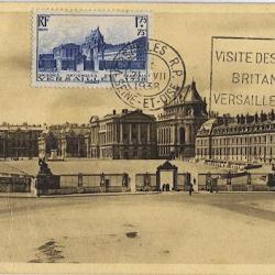 Carte-maximum France n° 379 - Chateau de Versailles