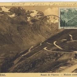 Carte-maximum France n° 358 - Route de l'Iseran
