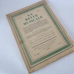 Revue  La Revue Musicale  3e année N°5 1922