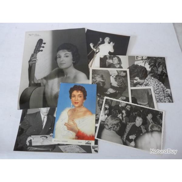 Gloria LASSO  Photos Autographes