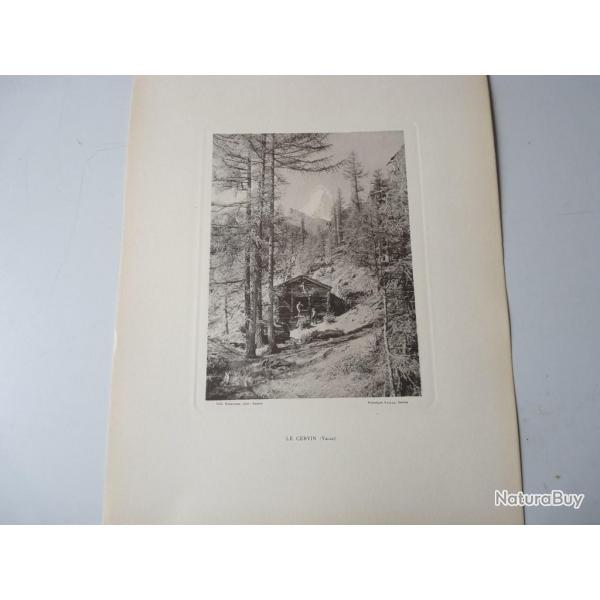 Photo Fred BOISSONNAS Le Cervin (Valais) Suisse