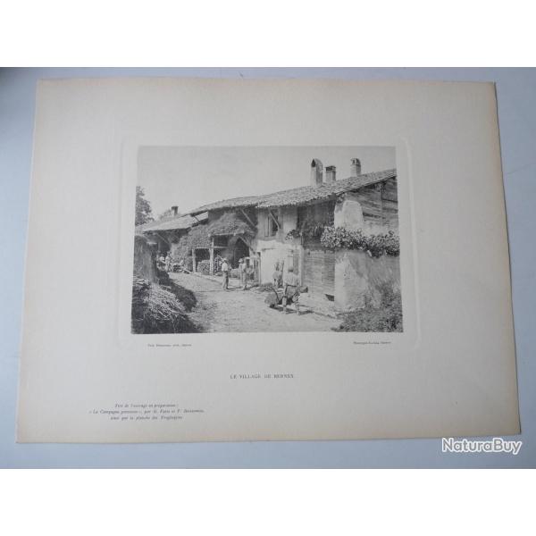 Photo Fred BOISSONNAS  Village Bernex