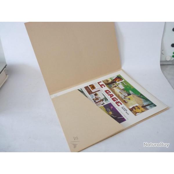 Bande dessine Le Gage d'aprs Mongo Beti sign Frascotti