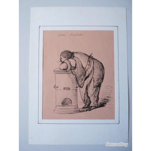 Dessin a la plume  Dolce Farniente