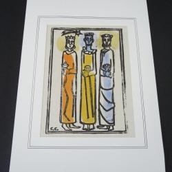 Bois Gravés original dessin de Noël C.Claude