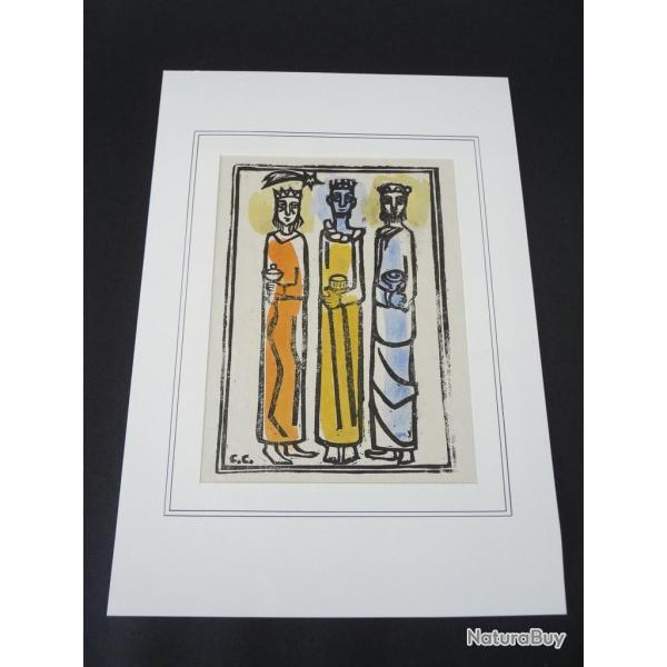 Bois Gravs original dessin de Nol C.Claude