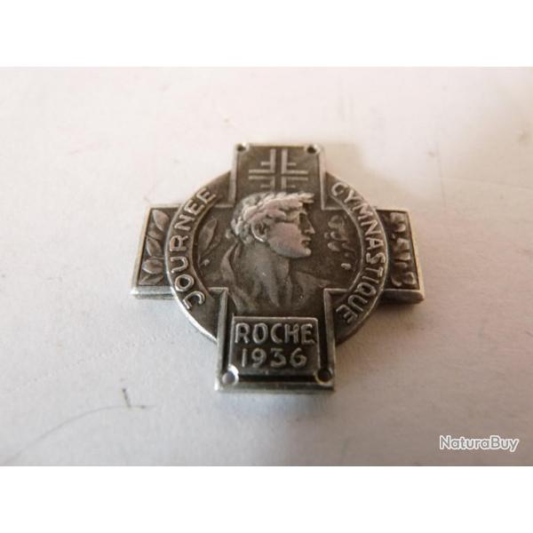Insigne Gymnastique Suisse Roche 1936