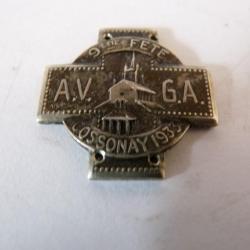 Insigne Gymnastique Suisse Cossonay 1933