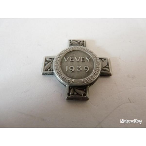 Insigne Gymnastique Suisse Vevey 1939