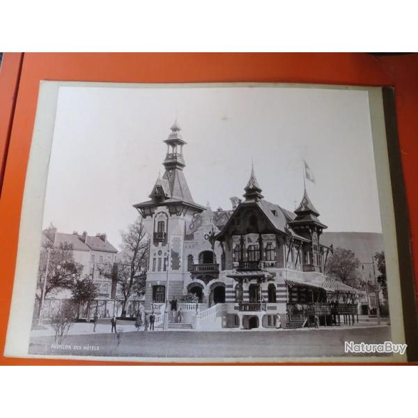 Photo Village Suisse Pavillon des Htels 1896