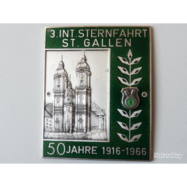 Insigne moto rallye St. Gallen 1916-1966