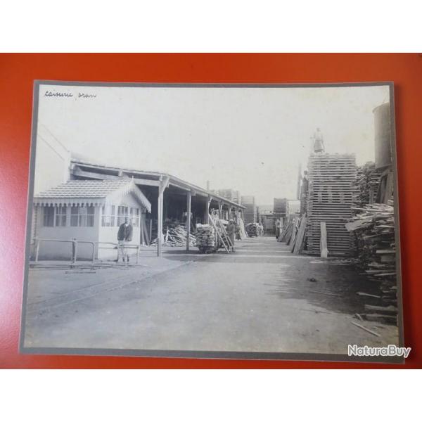 Photo Socit Franaise d'Exploitations Forestires Oran Algrie 1913