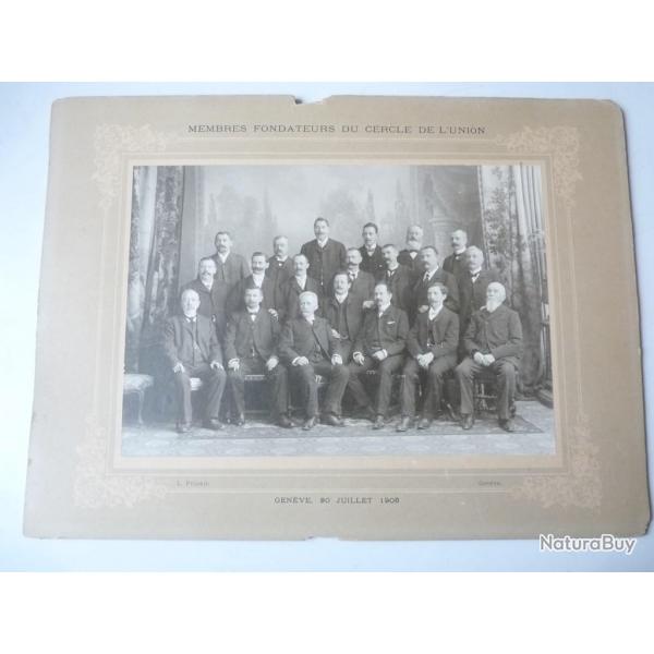 Photo Membres Fondateurs Du Cercle De L'Union