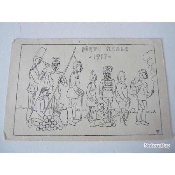 CPA Suisse Matu Rale 1917 Carte Postale