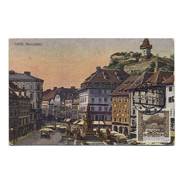 Carte-maximum Autriche N310 - Graz