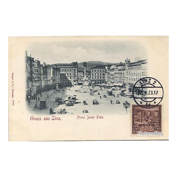 Carte-maximum Autriche N308 - Gruss aus Linz