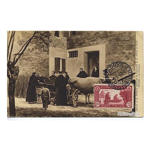 Carte-maximum Italie - N277 - Saint Antoine de Padoue