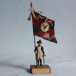 Soldat de plomb Porte drapeau Bataillon de l'oratoire CBG Mignot