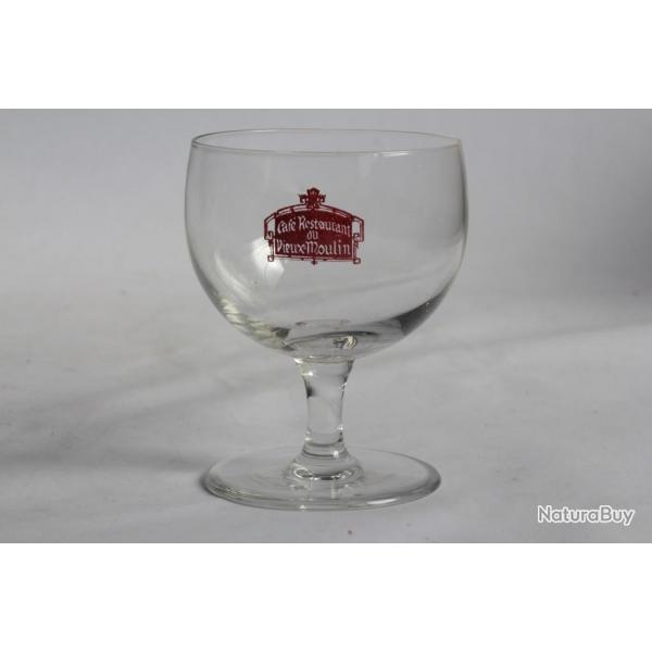 Ancien verre Caf Restaurant du Vieux-Moulin