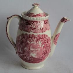 Cafetière Terre de fer MASON'S Vista pink England