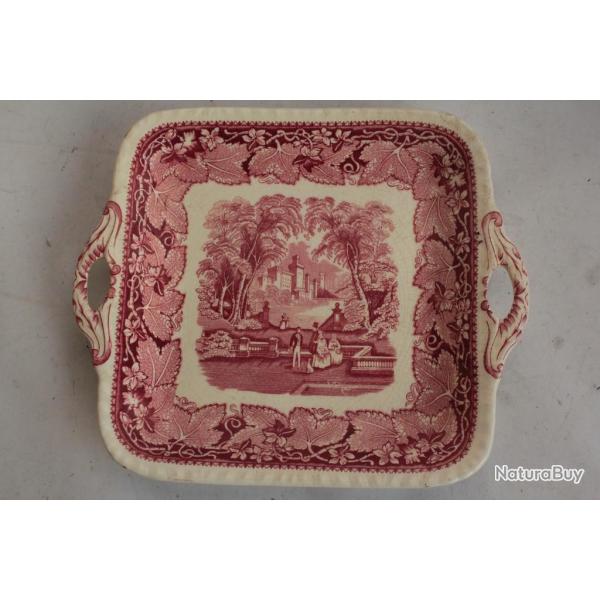 Plateau Terre de fer MASON'S Vista pink England Tray