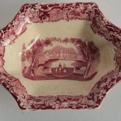Coupelle Terre de fer MASON'S Vista pink England Dish