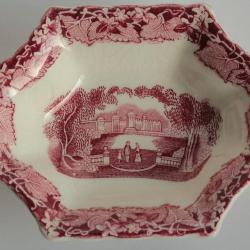 Coupelle Terre de fer MASON'S Vista pink England Dish
