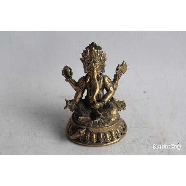 Ancien bronze Ganesh Divinit indienne Npal