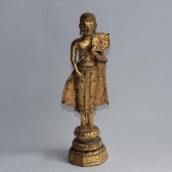 Bouddha bronze doré Thaïlande Ratanakosin